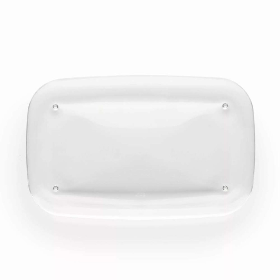 Bathroom Accessories * | Umbra Droplet Clear Plastic Tray