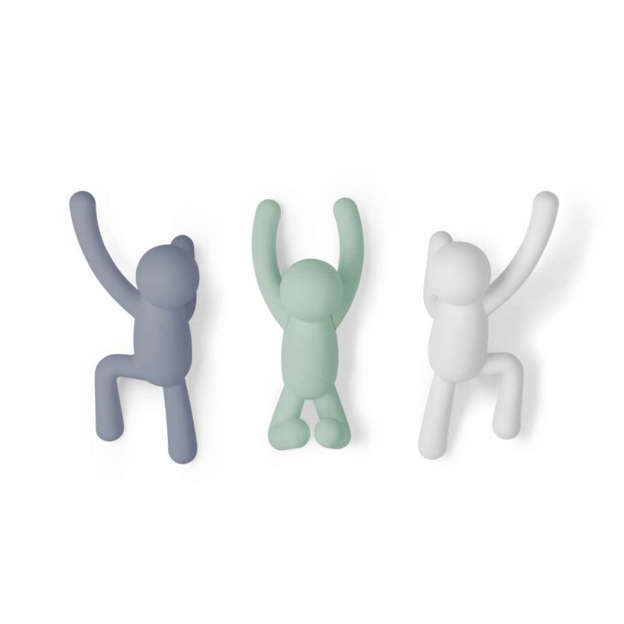 Hardware * | Umbra Multi-Colour Buddy Hook (3-Pack)