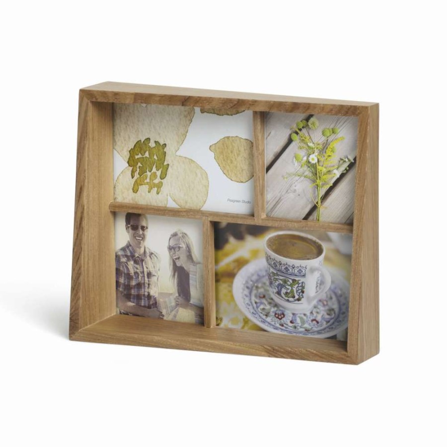 Home Accents * | Umbra Natural Wood Edge Picture Frame