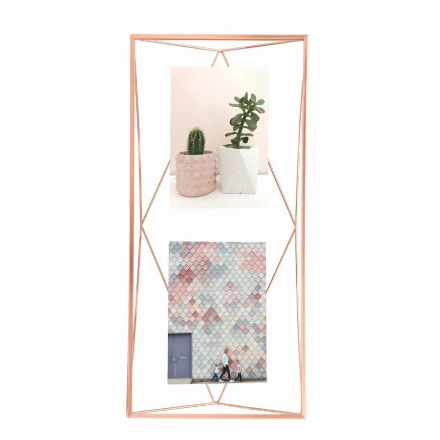 Home Accents * | Umbra 5 X 7 Copper Prisma Photo Display