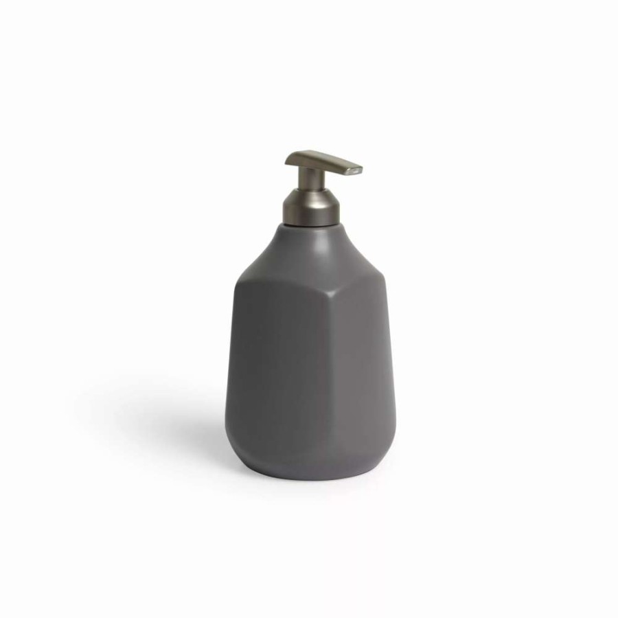 Bathroom Accessories * | Umbra Corsa Charcoal Soap Pump