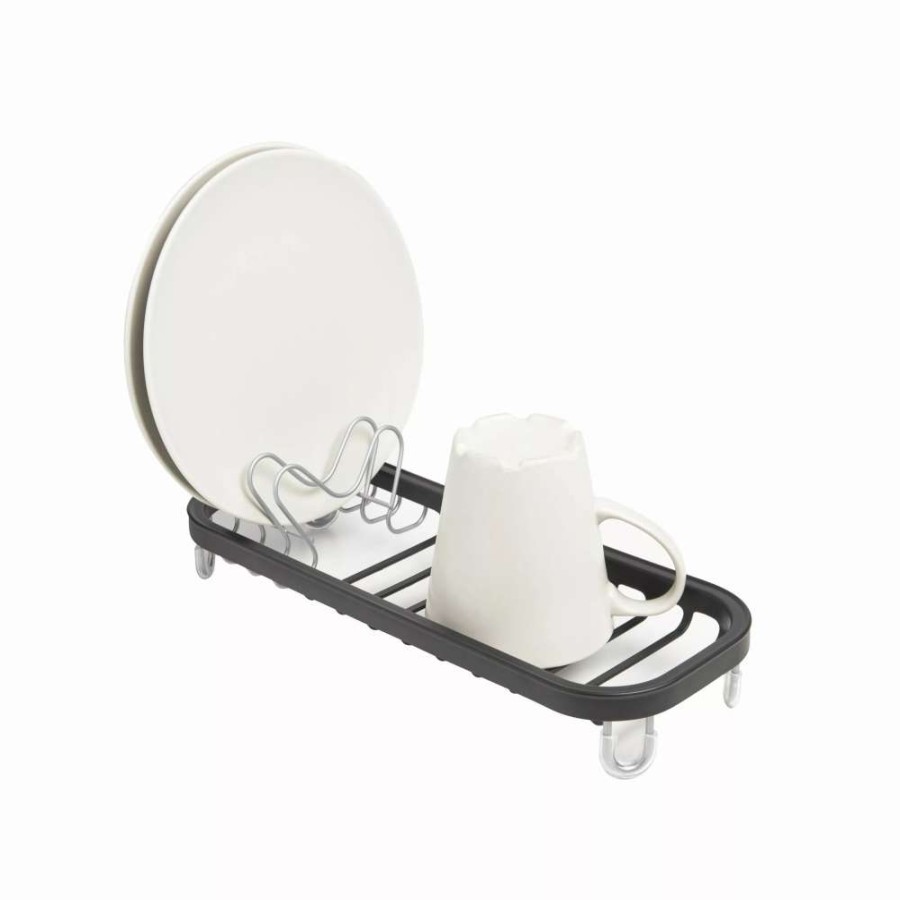 Storage * | Umbra Black Nickel Sinkin Mini Dish Rack