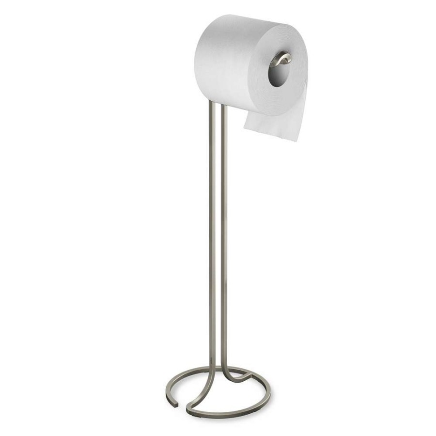 Hardware * | Umbra Squire Toilet Paper Stand Nickel