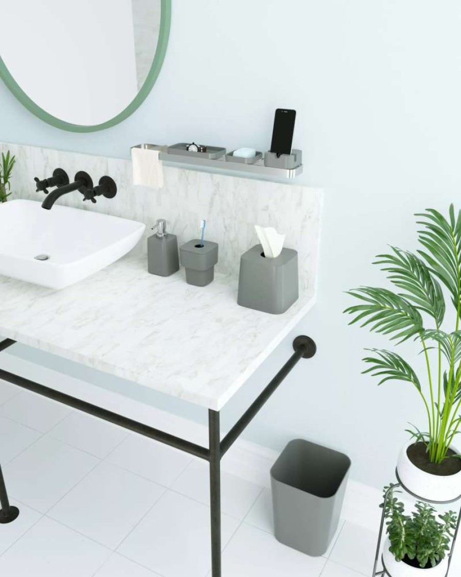 Bathroom Accessories * | Umbra Scillae Charcoal Soap Pump