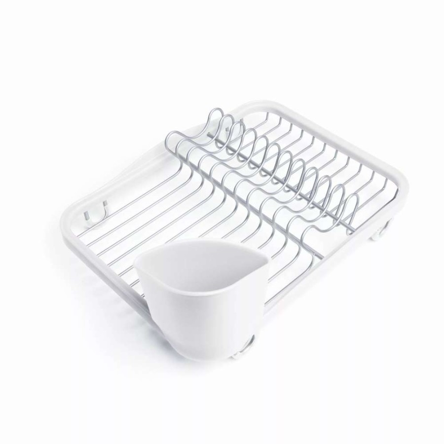 Storage * | Umbra Sinkin Dish Rack White/Nickel