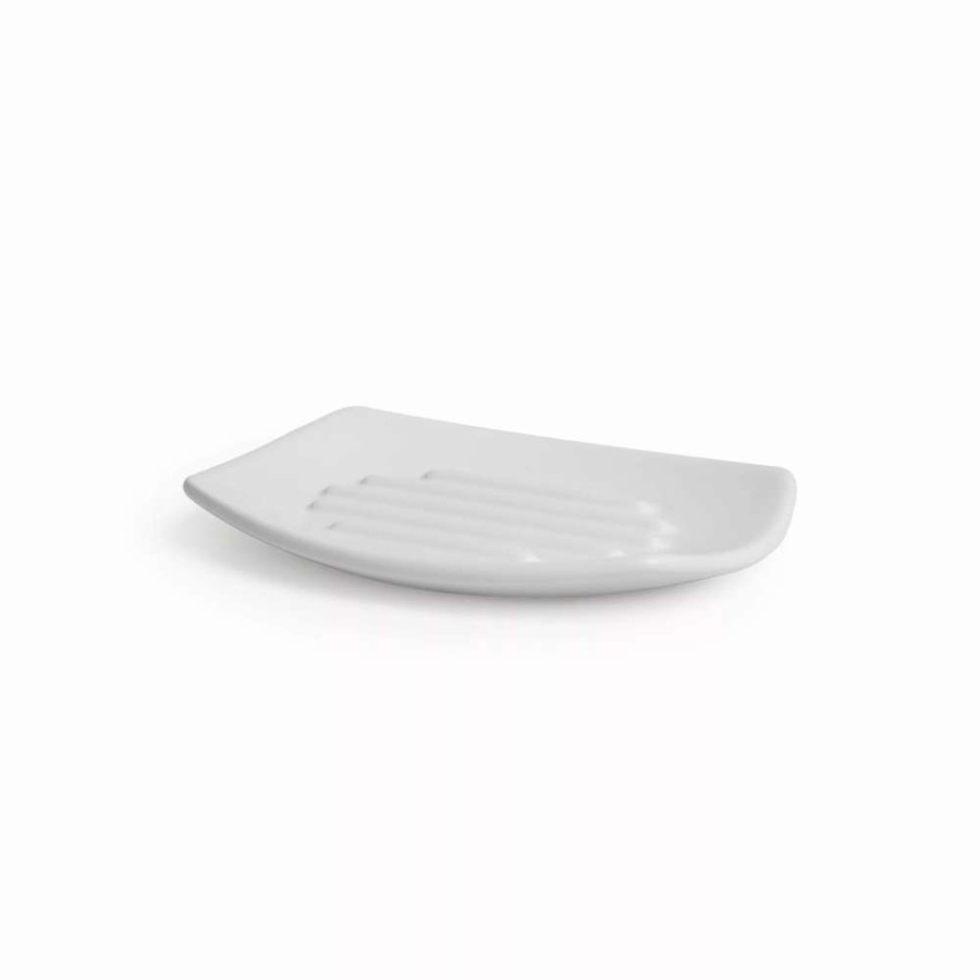 Bathroom Accessories * | Umbra Corsa White Soap Dish