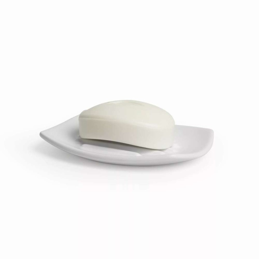 Bathroom Accessories * | Umbra Corsa White Soap Dish