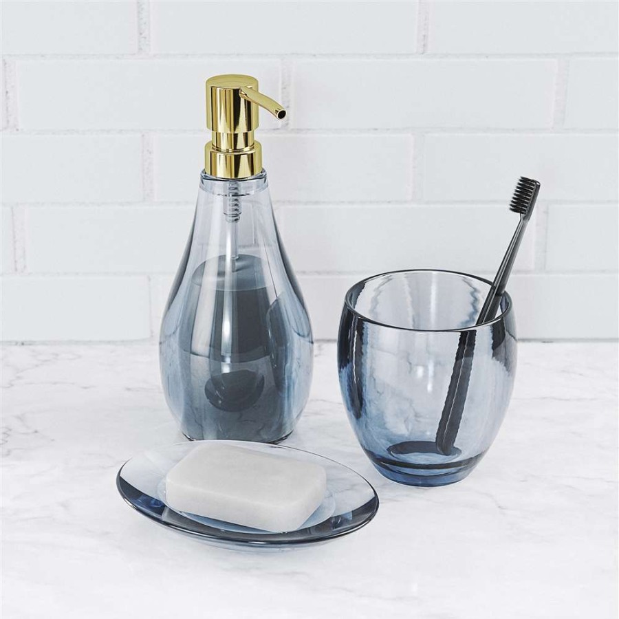 Bathroom Accessories * | Umbra Droplet Soap Pump 280 Ml Blue