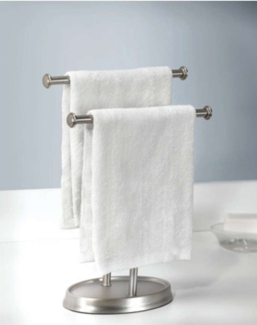 Hardware * | Umbra Nickel Counter Towel Holder