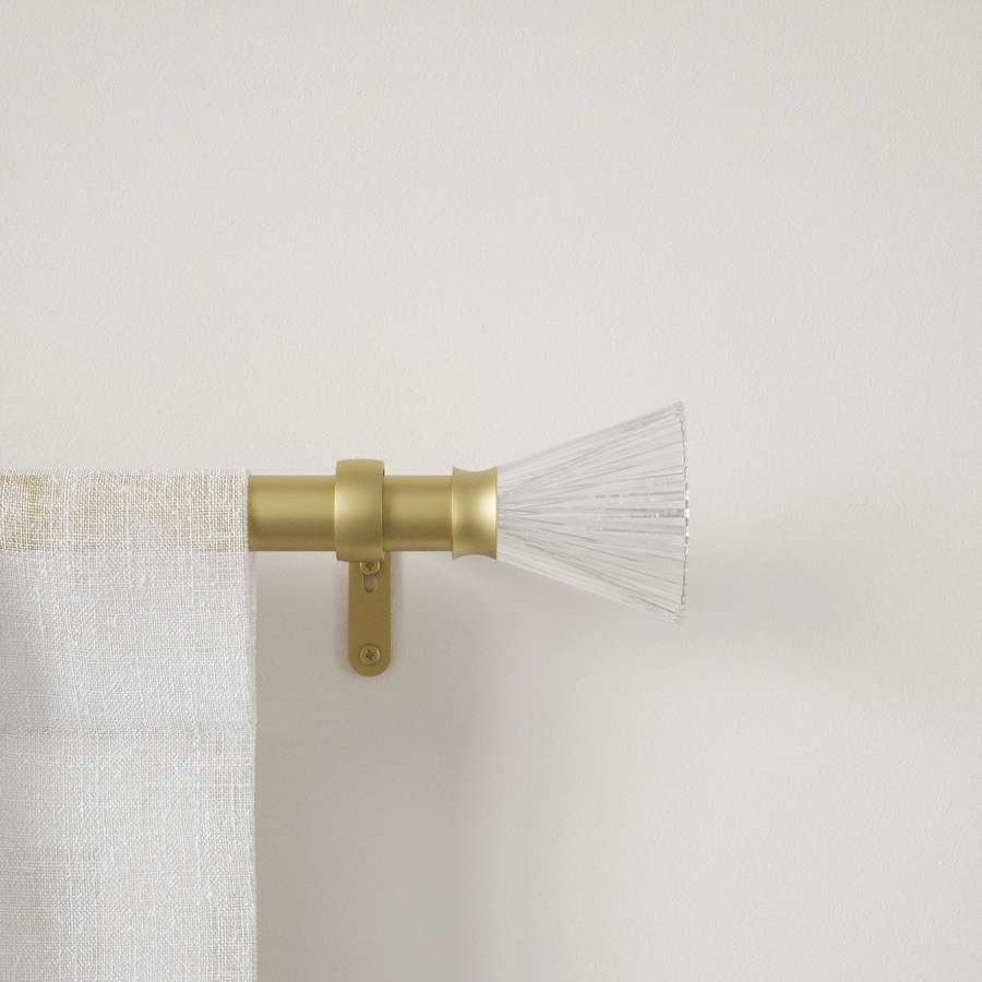 Blinds & Window Treatments * | Umbra Tutu 1 Rod 42-120 Gold