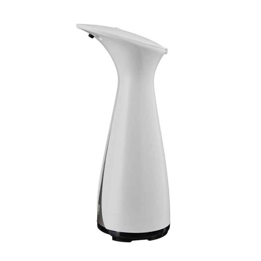 Bathroom Accessories * | Umbra Otto White And Chrome Sensor Soap Pump