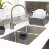 Storage * | Umbra Charcoal Tub Dish Rack