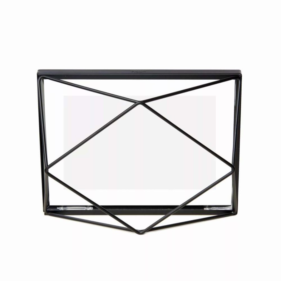 Home Accents * | Umbra 4 X 6 Black Prisma Photo Display