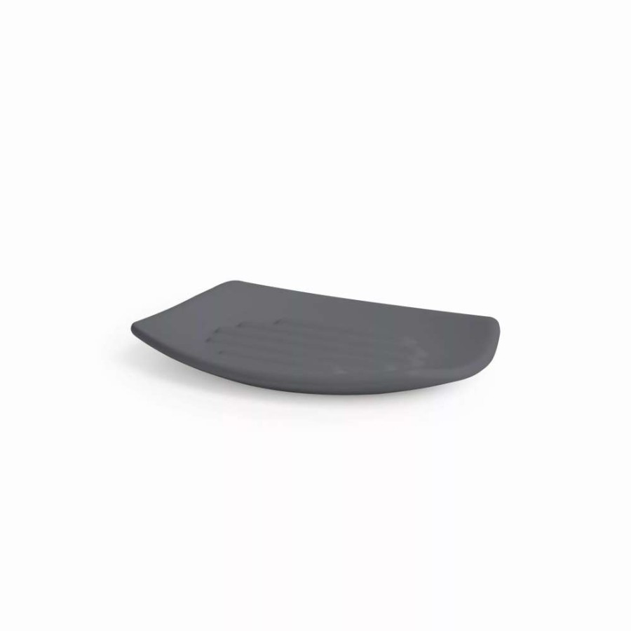 Bathroom Accessories * | Umbra Corsa Charcoal Soap Dish