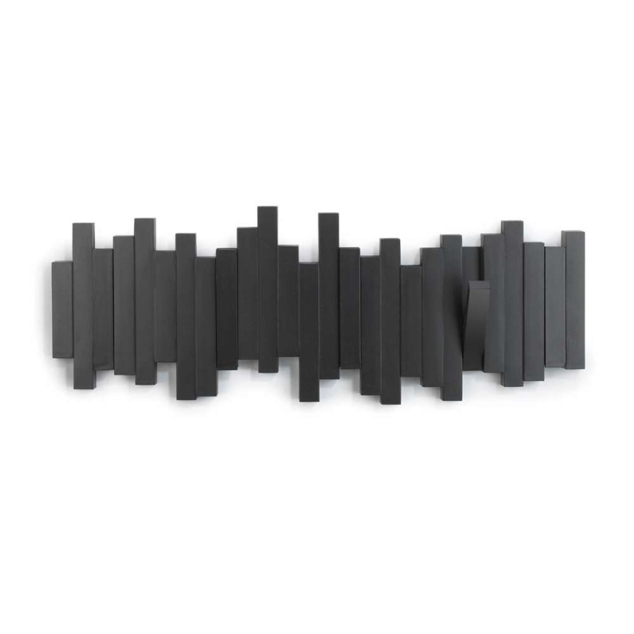 Storage * | Umbra Sticks Wall Mounted Coat Rack Black