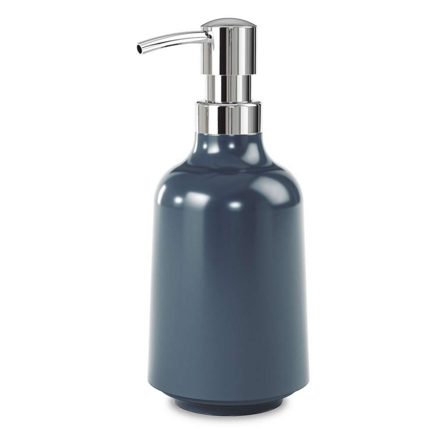 Bathroom Accessories * | Umbra Step Soap Pump Blue