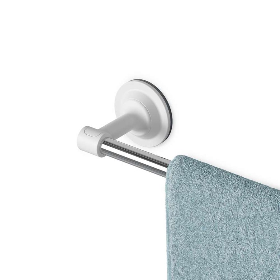 Hardware * | Umbra Flex Sure-Lock Non-Damaging Towel Bar 24-In Chrome