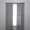 Blinds & Window Treatments * | Umbra "Cappa" Curtain Rod 66Po To 120Po Brushed Black