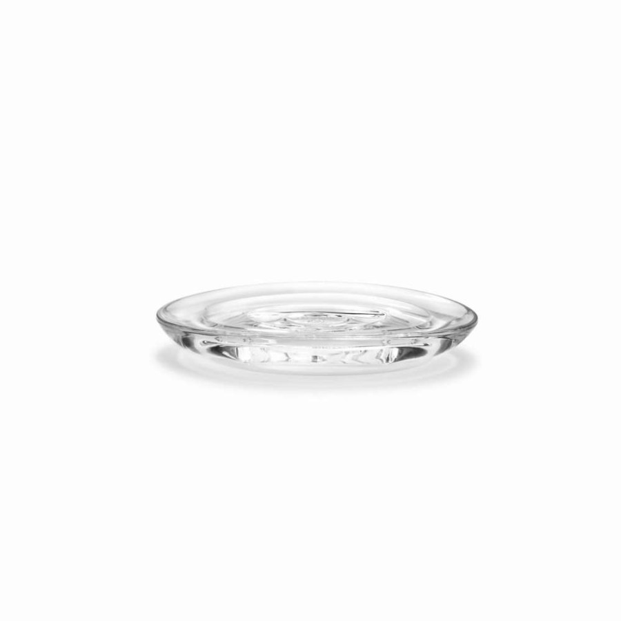 Bathroom Accessories * | Umbra Droplet Clear Plastic Soap Dish