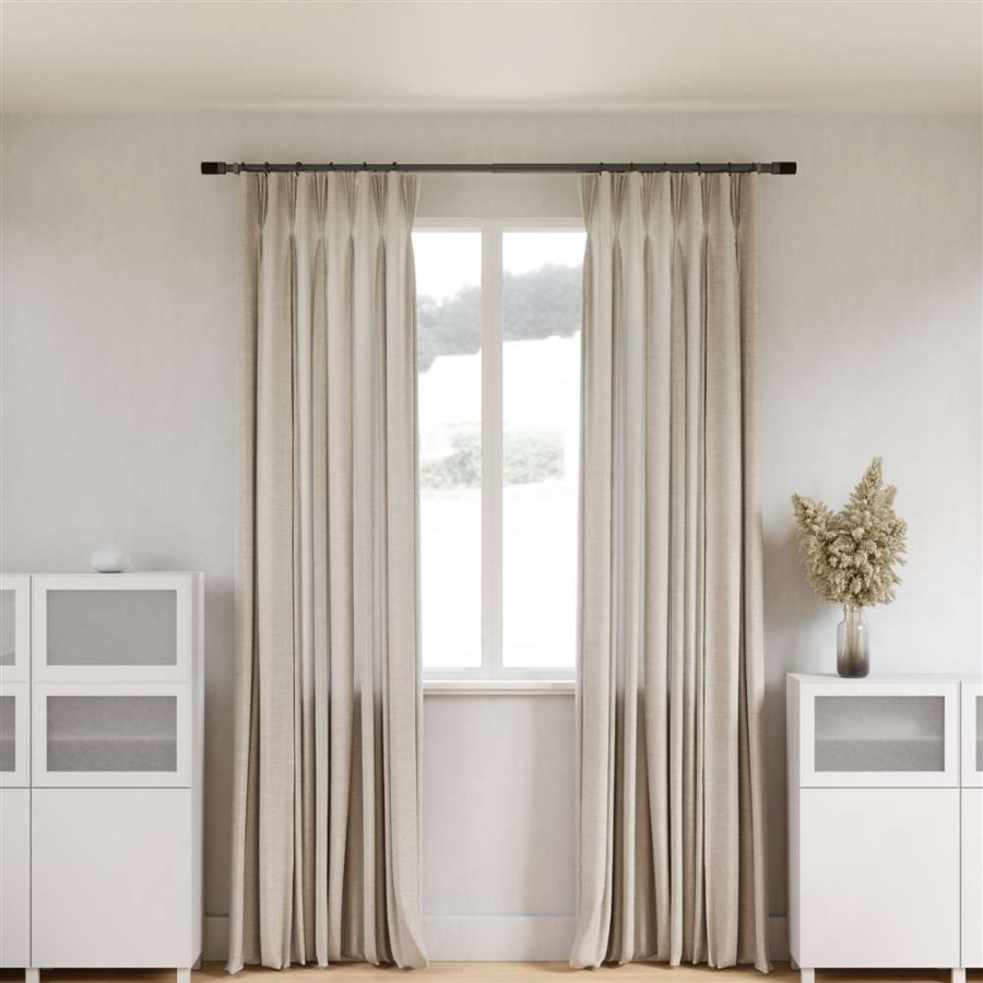 Blinds & Window Treatments * | Umbra Blok Adjustable Curtain Rod 1-In