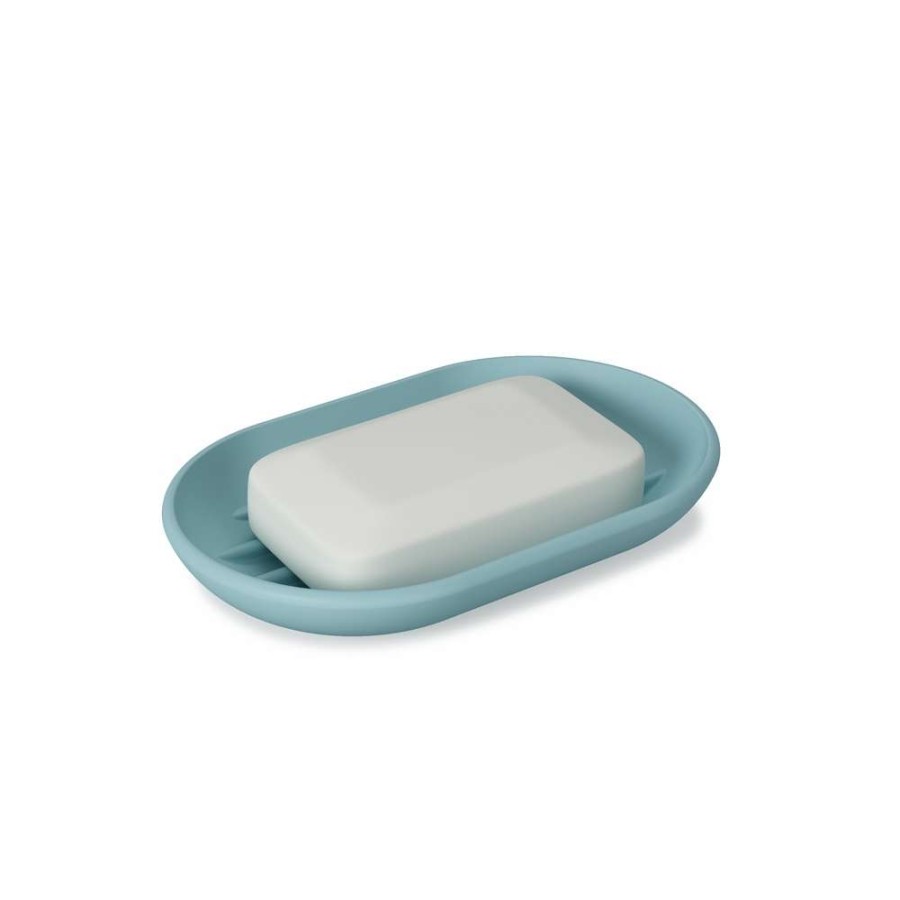 Hardware * | Umbra Touch Soap Dish Blue