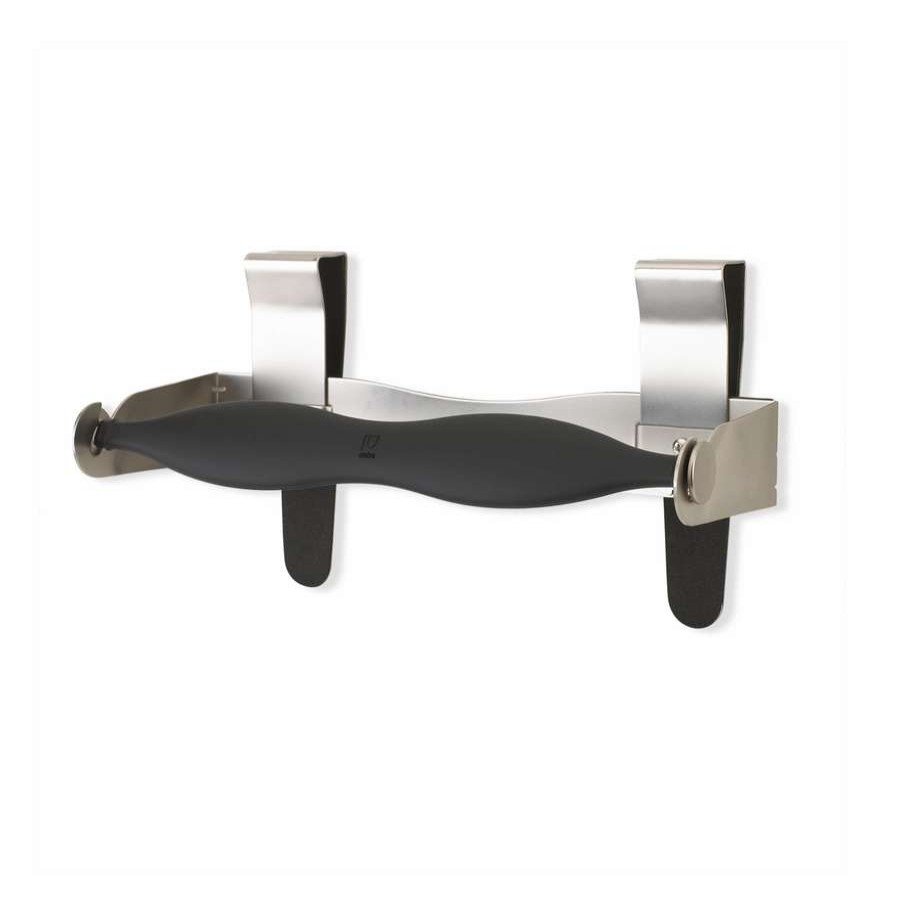 Storage * | Umbra Mountie Shelf Cab Paper Towel Holder In Nickel